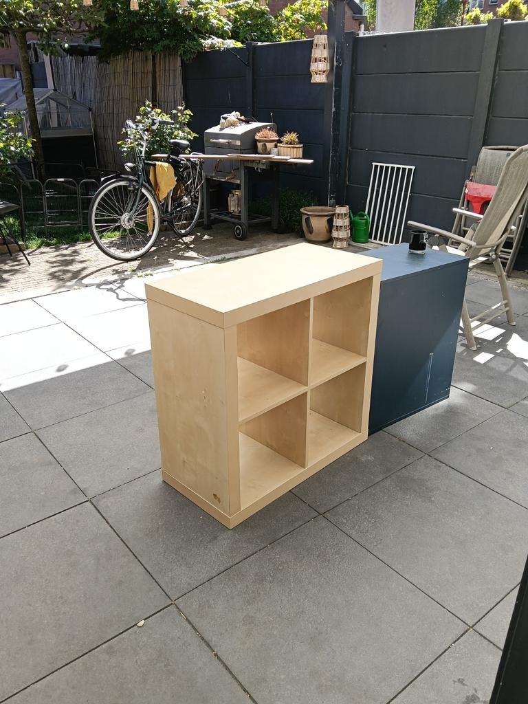 Mooie vakjeskast / opbergkast, Huis en Inrichting, Met plank(en), Gebruikt, Minder dan 100 cm, 25 tot 50 cm