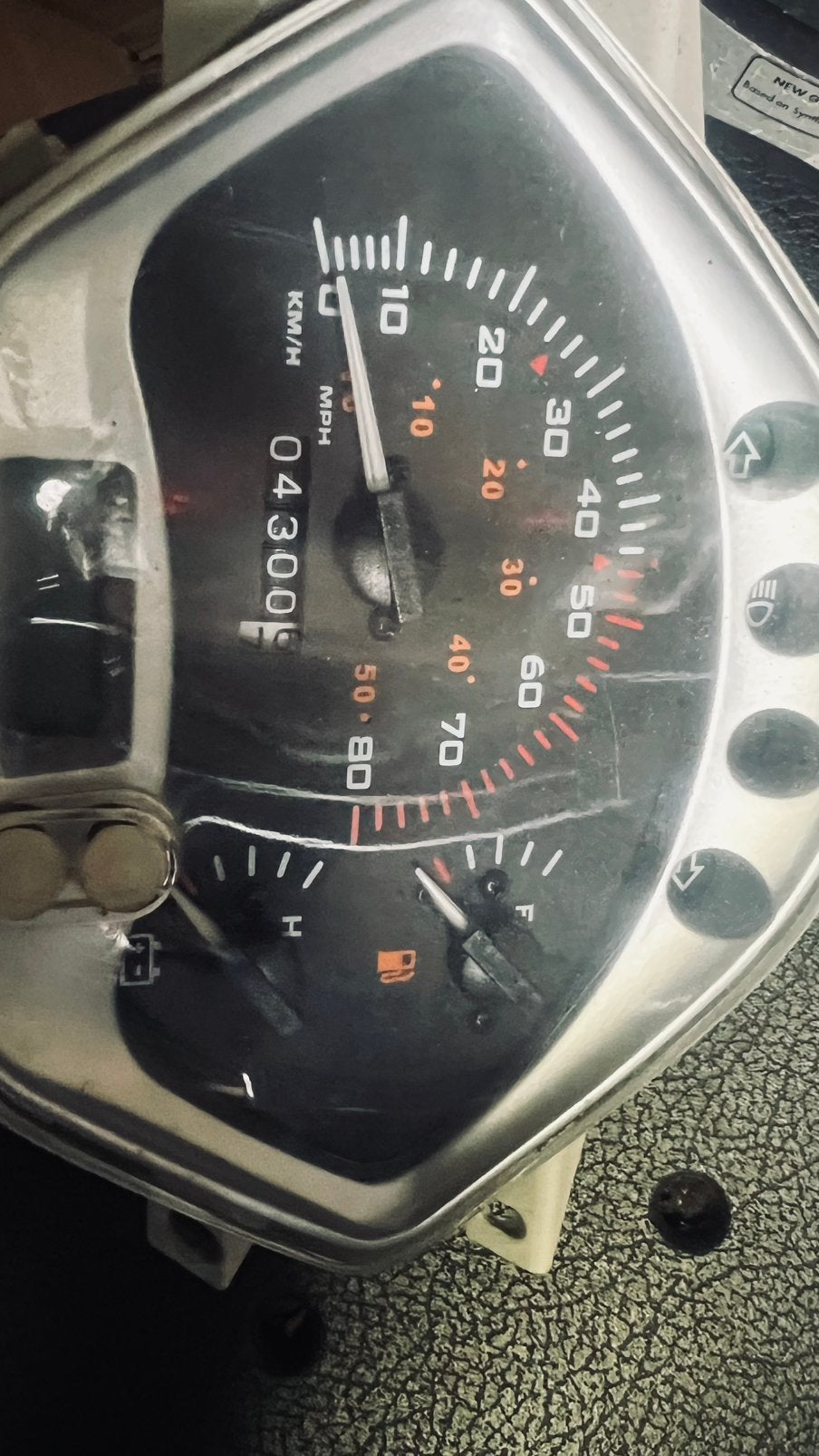 Te koop  kilometer teller btc / agm vx/ la souris, Ophalen of Verzenden, Zo goed als nieuw, Overige typen, Overige merken