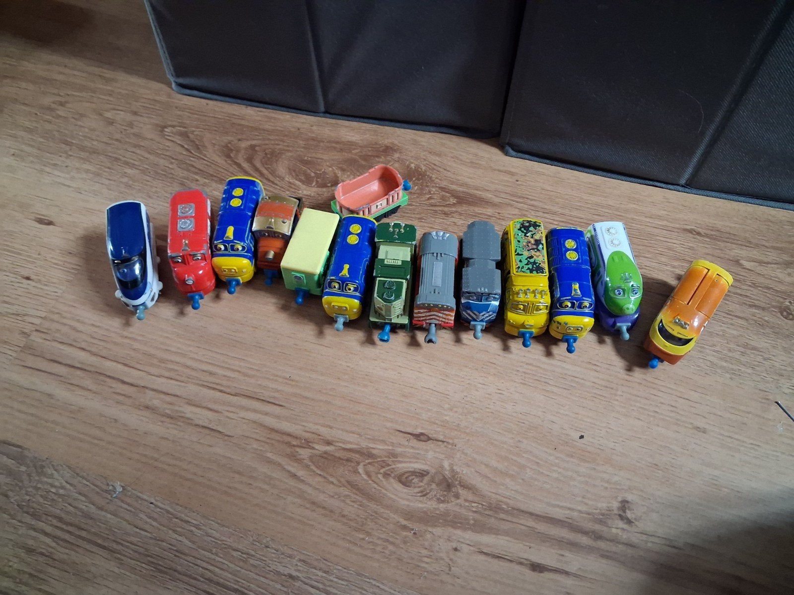 Chuggington Treinbaan Compleet met Treintjes en Onderdelen, Kinderen en Baby's, Ophalen, Gebruikt