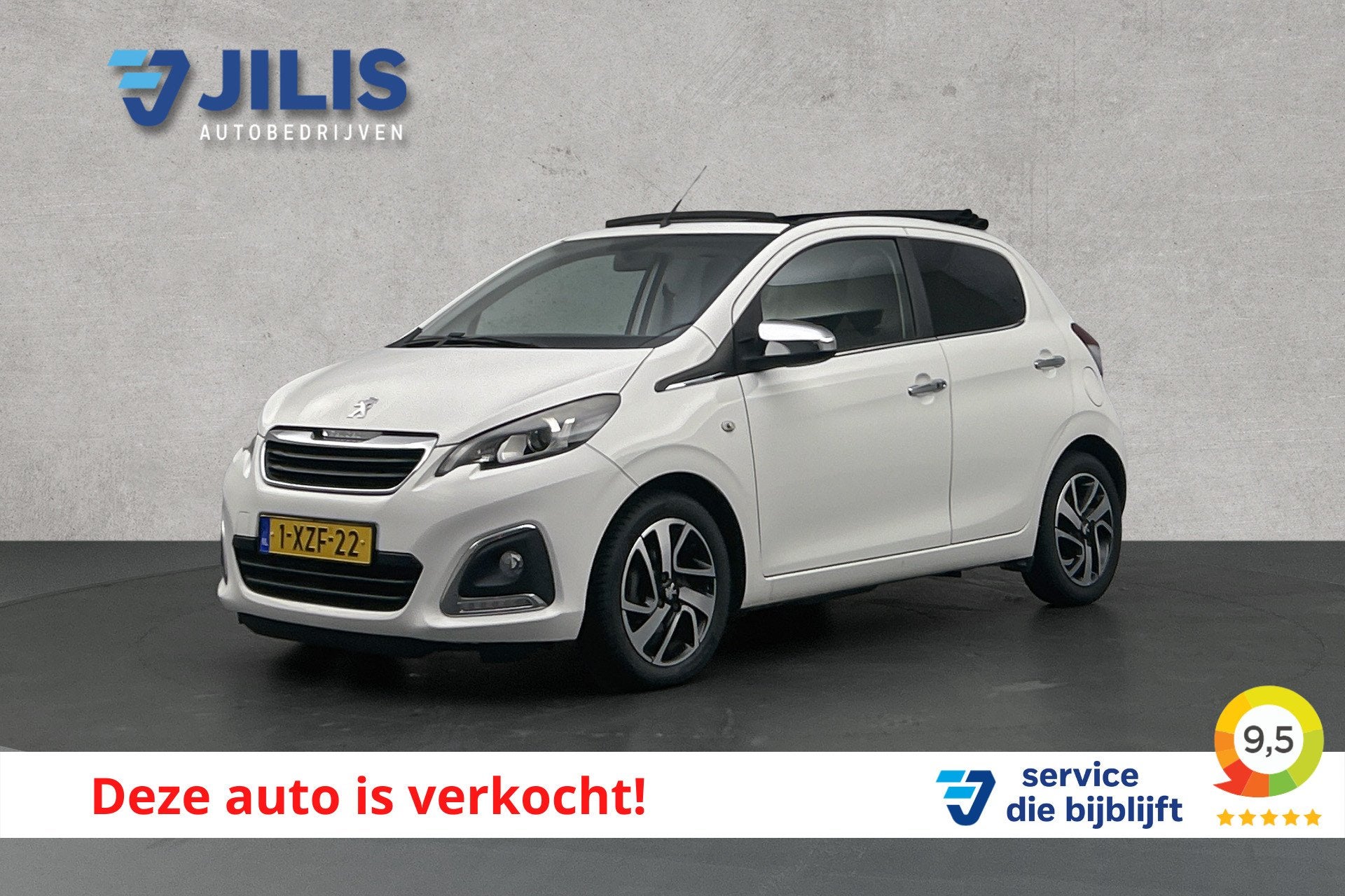 Peugeot 108 1.0 e-VTi Première Top | Elektrisch vouwdak | C, Voorwielaandrijving, Euro 5, Stof, Gebruikt