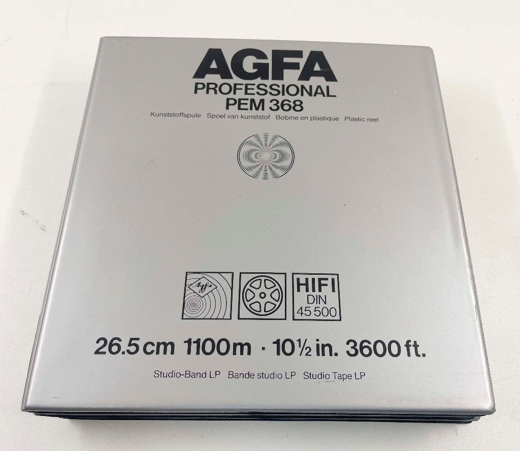 3x AGFA Professional PEM 368 Studio-Band LP (per stuk €49), N, N, Agfa, Ophalen of Verzenden