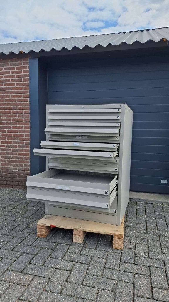 Gereedschap kast werkplaats ladekast, Gebruikt, Niet ingevuld, Metaal, Niet ingevuld
