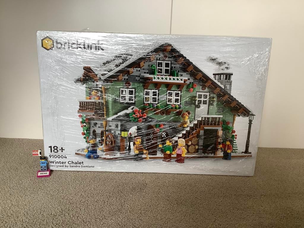 Lego Bricklink 910004 winter chalet, Overige thema's, Nieuw, Ophalen of Verzenden, Complete set