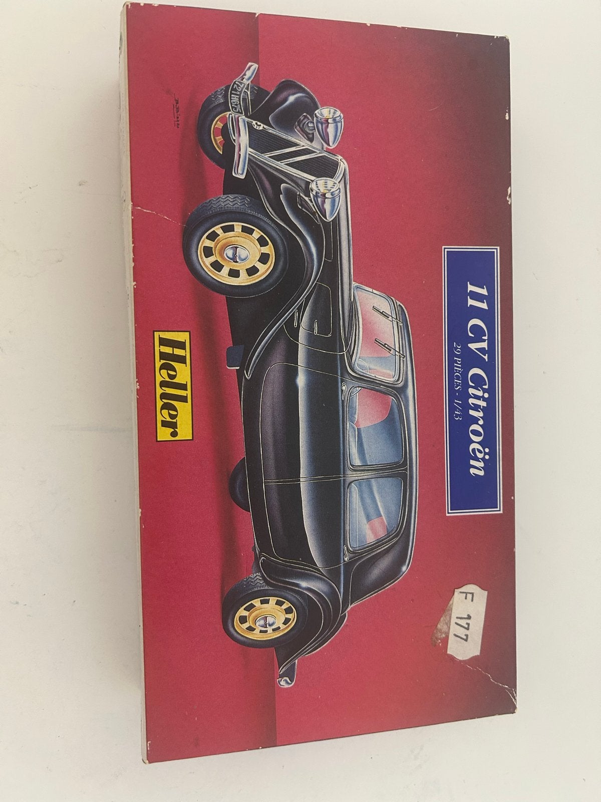 Heller 11 CV Citroën modelbouw kit - Nieuw in doos, 1:50 of kleiner, Auto, Nieuw, Ophalen of Verzenden