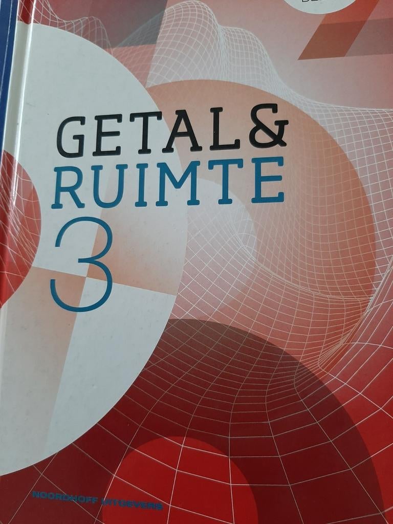Getal & Ruimte 11e ed leerboek havo B deel 3, Boeken, Ophalen of Verzenden, Zo goed als nieuw, Overige niveaus, Nederlands