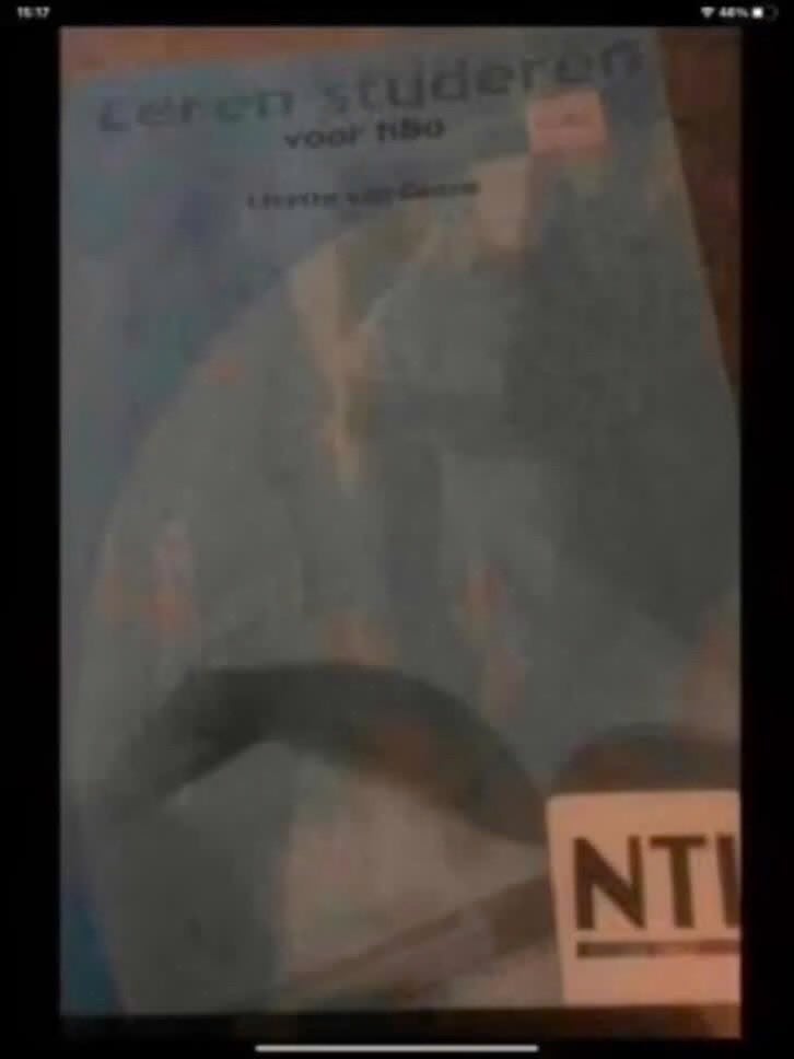 Leren studeren voor HBO - NTI Studieboek, Alpha, Onbekend, Gelezen, HBO