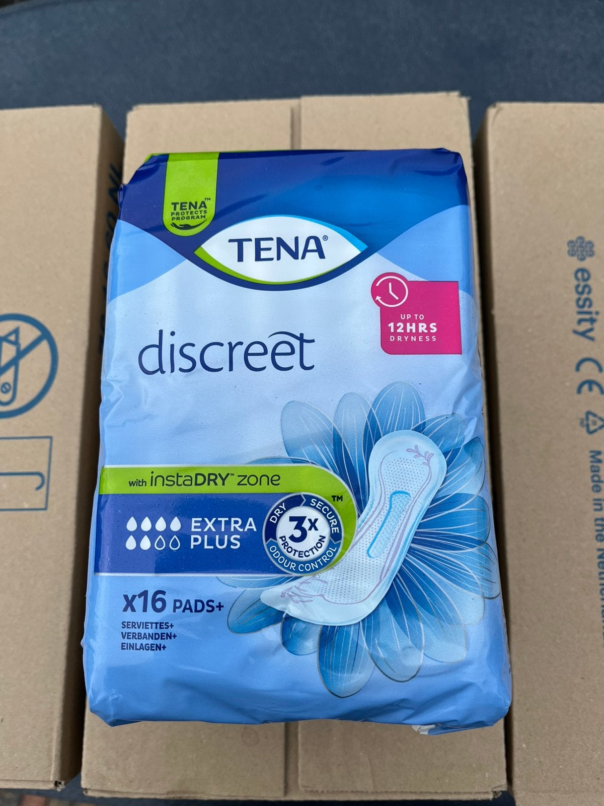 Tena Discreet Extra Plus 288 stuks, Diversen, Ophalen of Verzenden, Nieuw