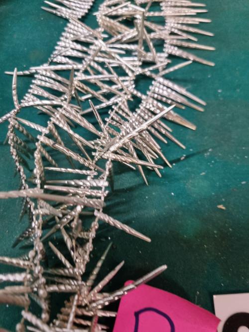 kerstslingers pegels zilver mini [b260], Diversen, Kerst, Ophalen of Verzenden, 'T Olde Gre-j, Info@toldegrej.nl, Endepoelstraat 20f Didam