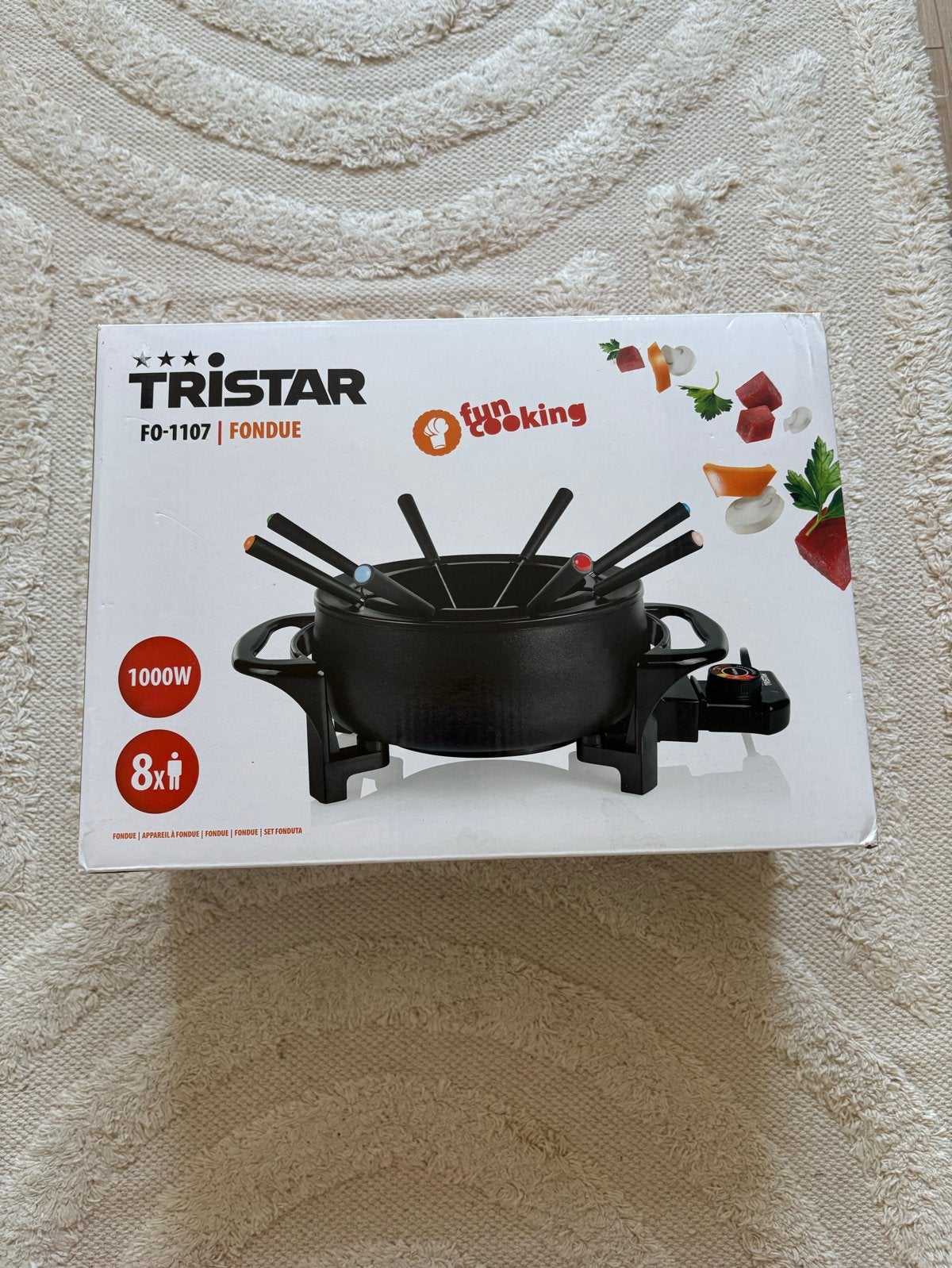 Tristar Fondue FO-1107, Ophalen, Nieuw, Elektrisch, Fondueset