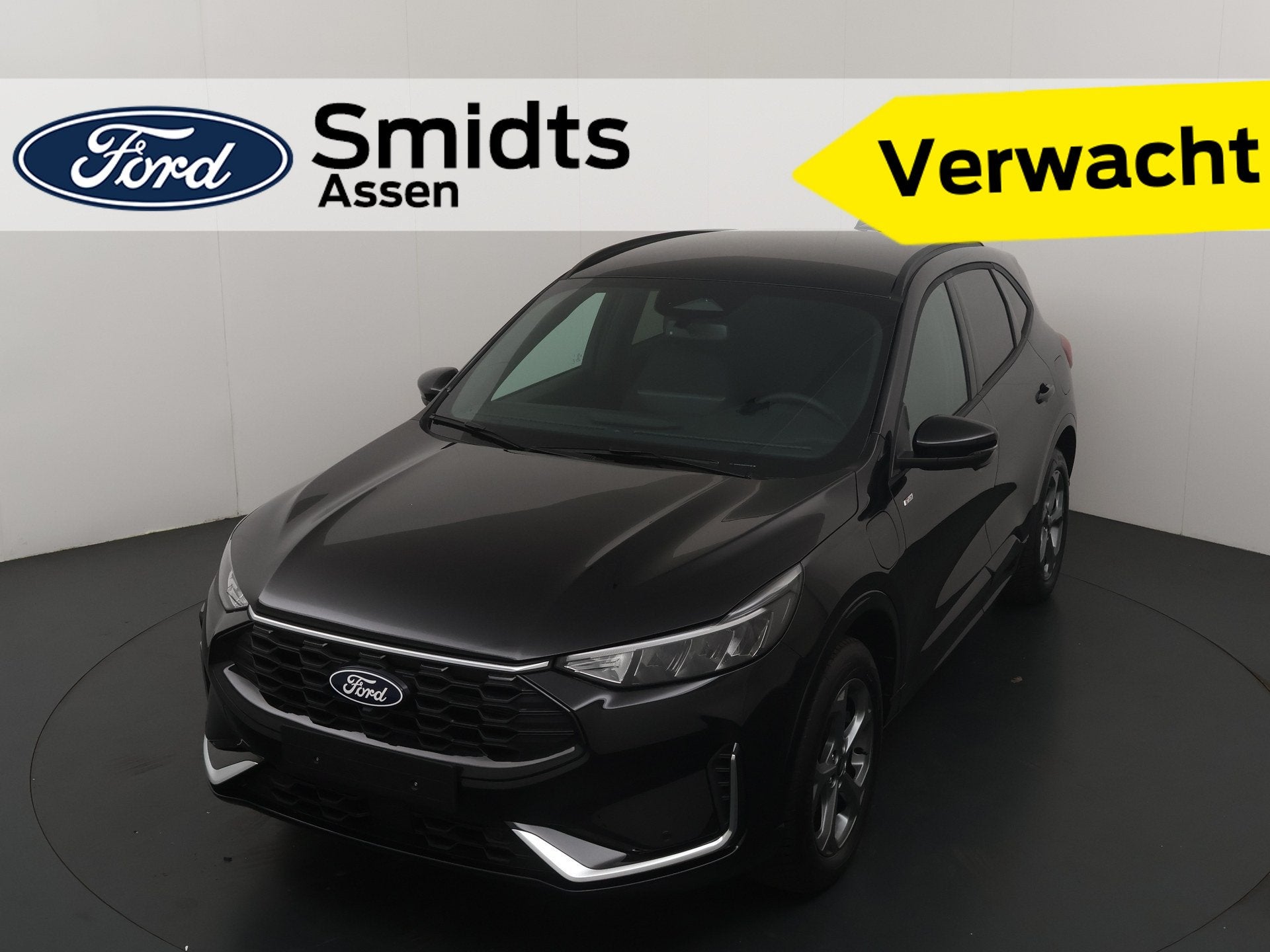 Ford Kuga 2.5 PHEV ST-Line X | Elekt. trekhaak (bj 2026), 14 kWh, 4 cilinders, Leder en Stof, Zwart