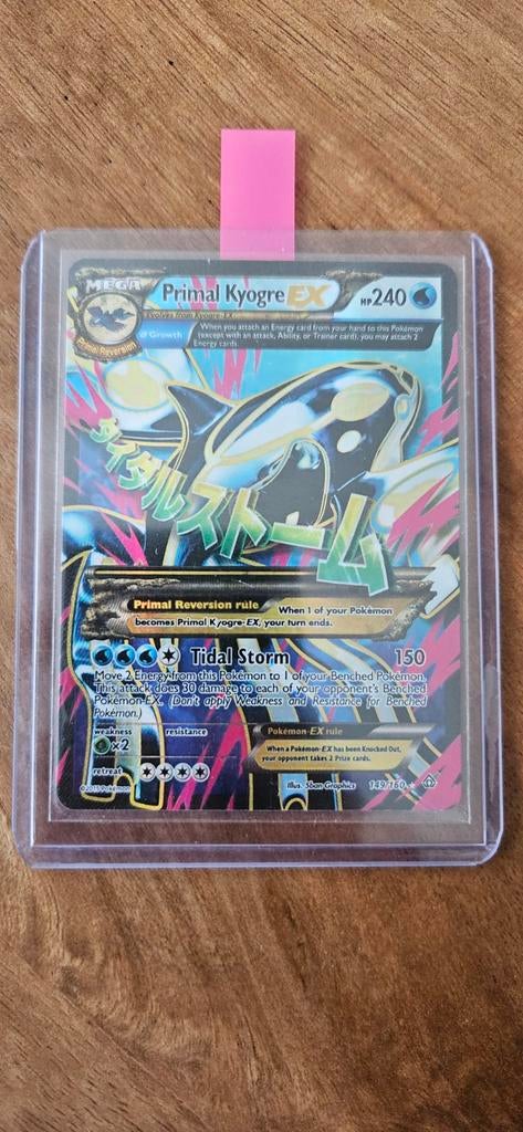 Primal Kyogre Full Art 149 - Primal Clash, Ophalen, Zo goed als nieuw