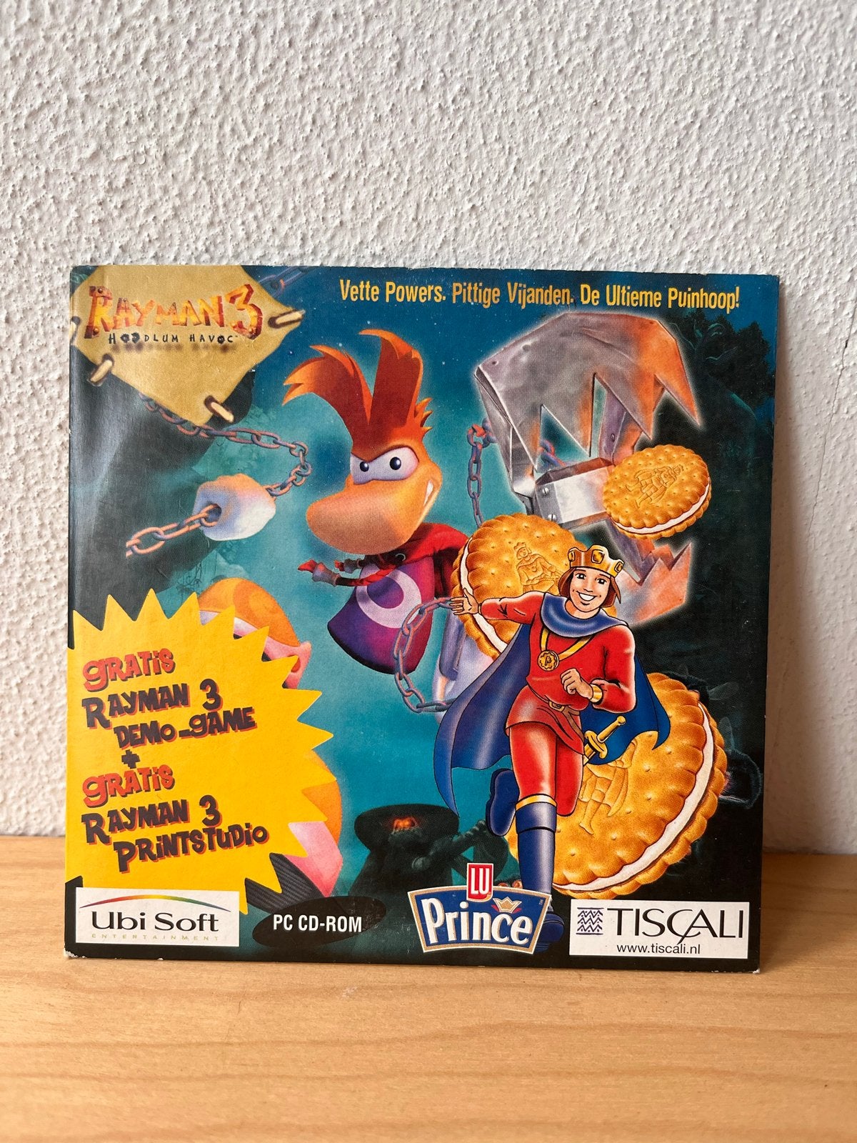 Rayman 3 Hoodlum Havoc PC CD-ROM - Demo Game & Printstudio, Avontuur en Actie, 1 speler, Ophalen of Verzenden, Zo goed als nieuw
