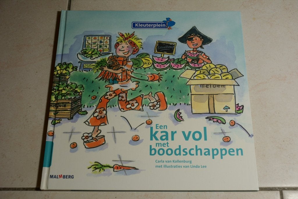Een kar vol met boodschappen / Carla van Kollenburg, Ophalen of Verzenden, Zo goed als nieuw, Fictie algemeen
