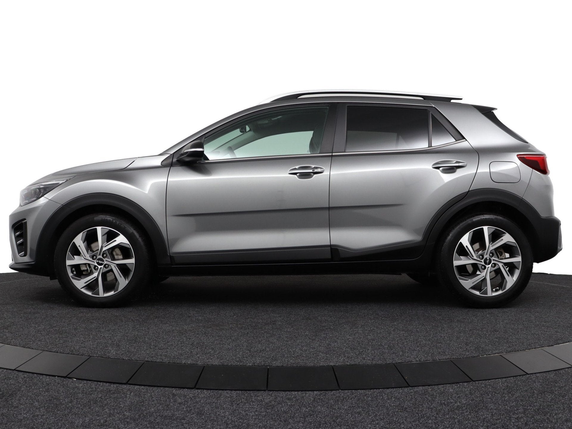 Kia Stonic Automaat - 1.0 T-GDi MHEV GT-Line Stoel/stuurwiel, Auto's, Leder en Stof, Automatische klimaatregeling, Origineel Nederlands