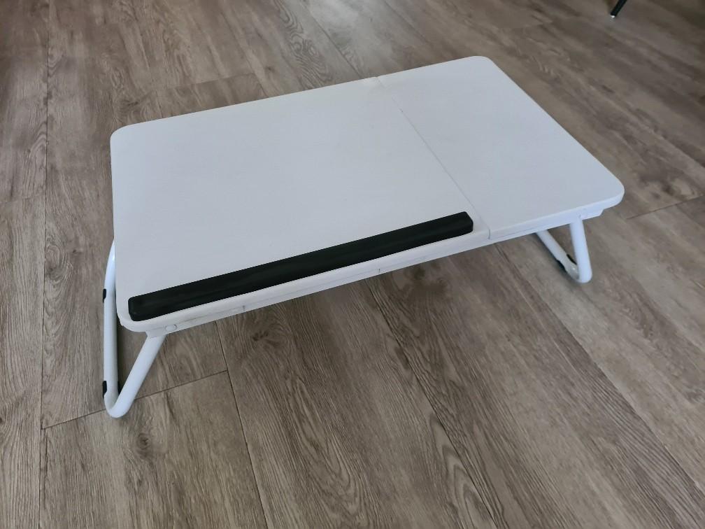 Laptop tafeltje, Ophalen of Verzenden, Gebruikt, In hoogte verstelbaar