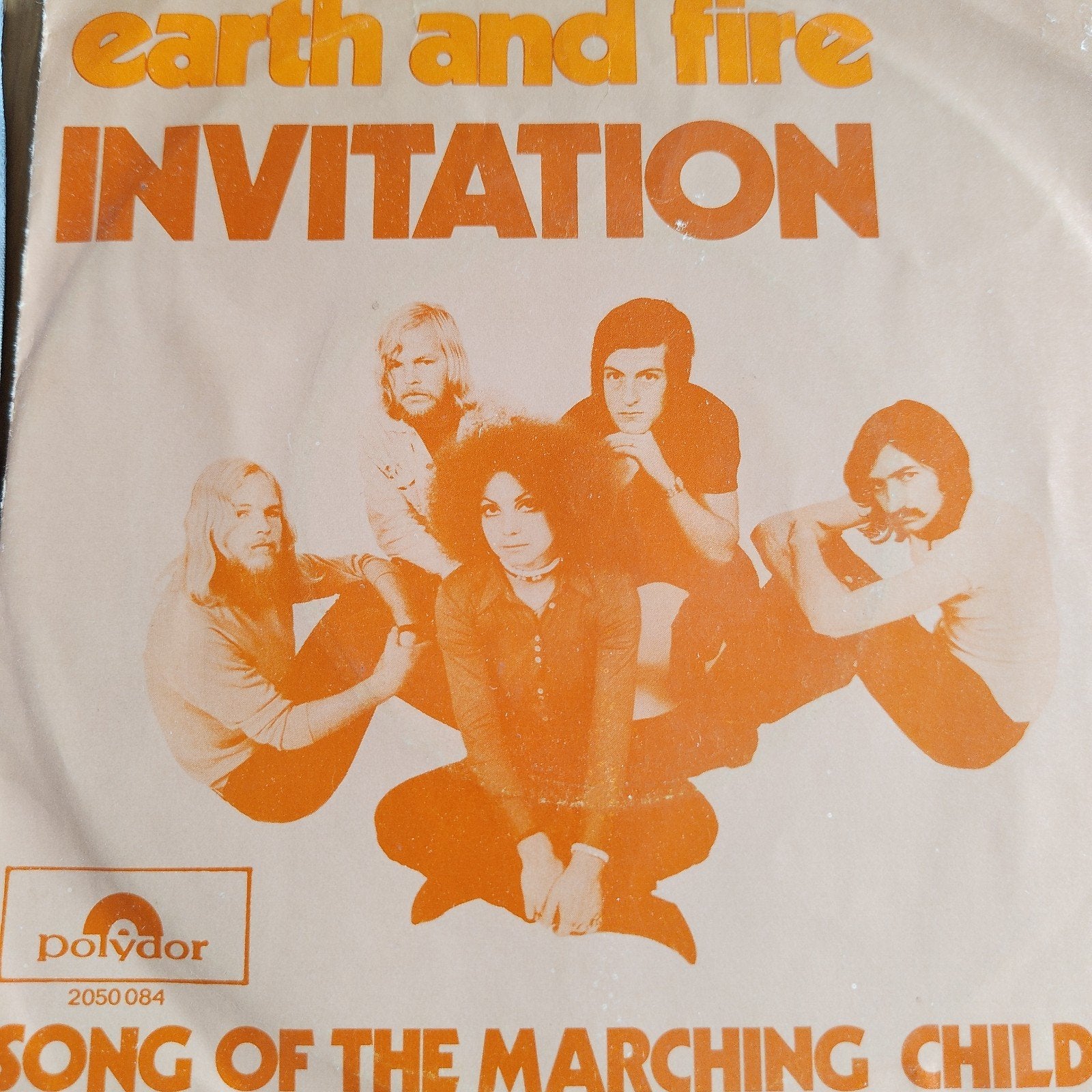 Earth and Fire - Invitation (Vinyl Single), Gebruikt, 7 inch, Ophalen of Verzenden, Pop