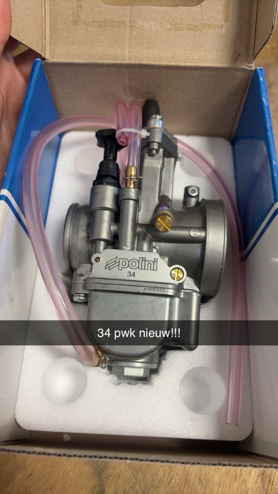 Polini 34mm PWK Carburateur - Nieuw in Doos, Ophalen of Verzenden, Nieuw, Carburateur