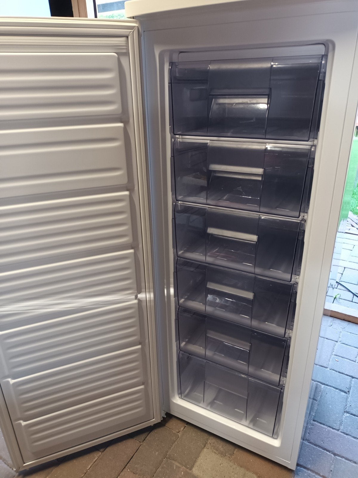 Whirlpool Vrieskast - 6 Lades, 55x55x143 cm, Witgoed en Apparatuur, Vriezers en Diepvrieskisten, Gebruikt, Minder dan 60 cm, 140 tot 160 cm