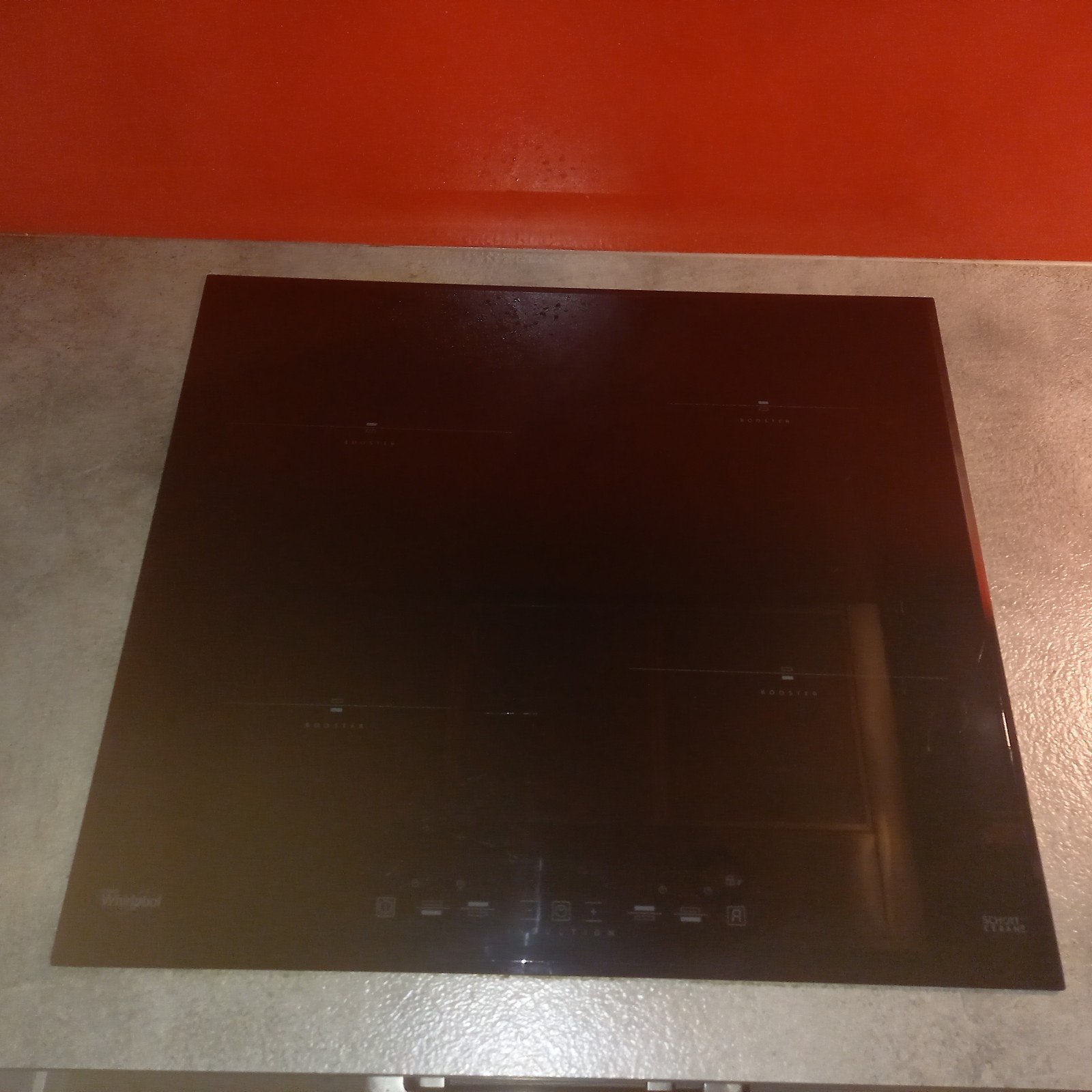 Whirlpool ACMV750BA Inductiekookplaat - F1 foutcode, Ophalen, Gebruikt, 4 kookzones, Inbouw
