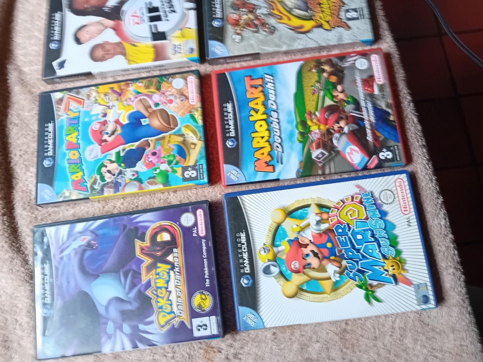 Nintendo GameCube Spellen Bundel - Mario, Pokémon, FIFA, Spelcomputers en Games, Gebruikt, Overige genres, Eén computer, Ophalen of Verzenden