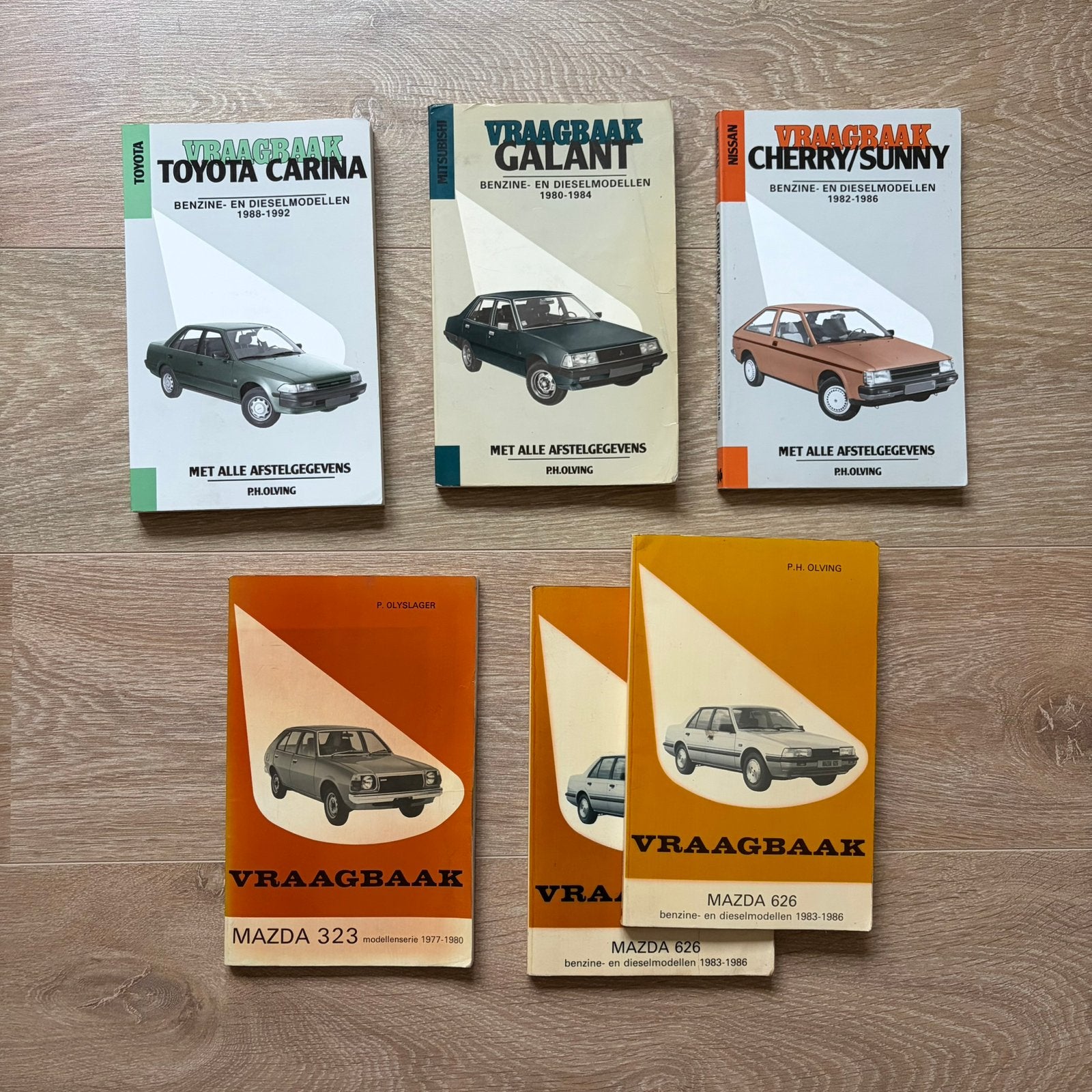 Vraagbaak Mazda Nissan Mistubishi Toyota div modellen, Ophalen of Verzenden