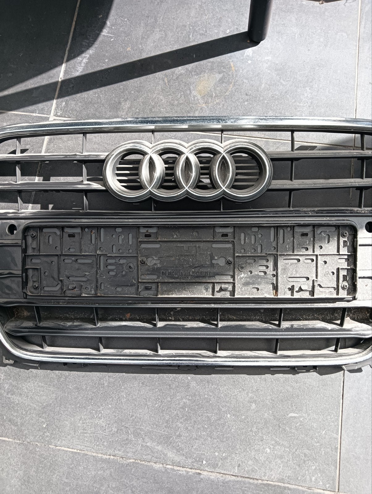 Audi A4 B8 Grille - Gebruikt, Gebruikt, Voor, Bumper, Audi