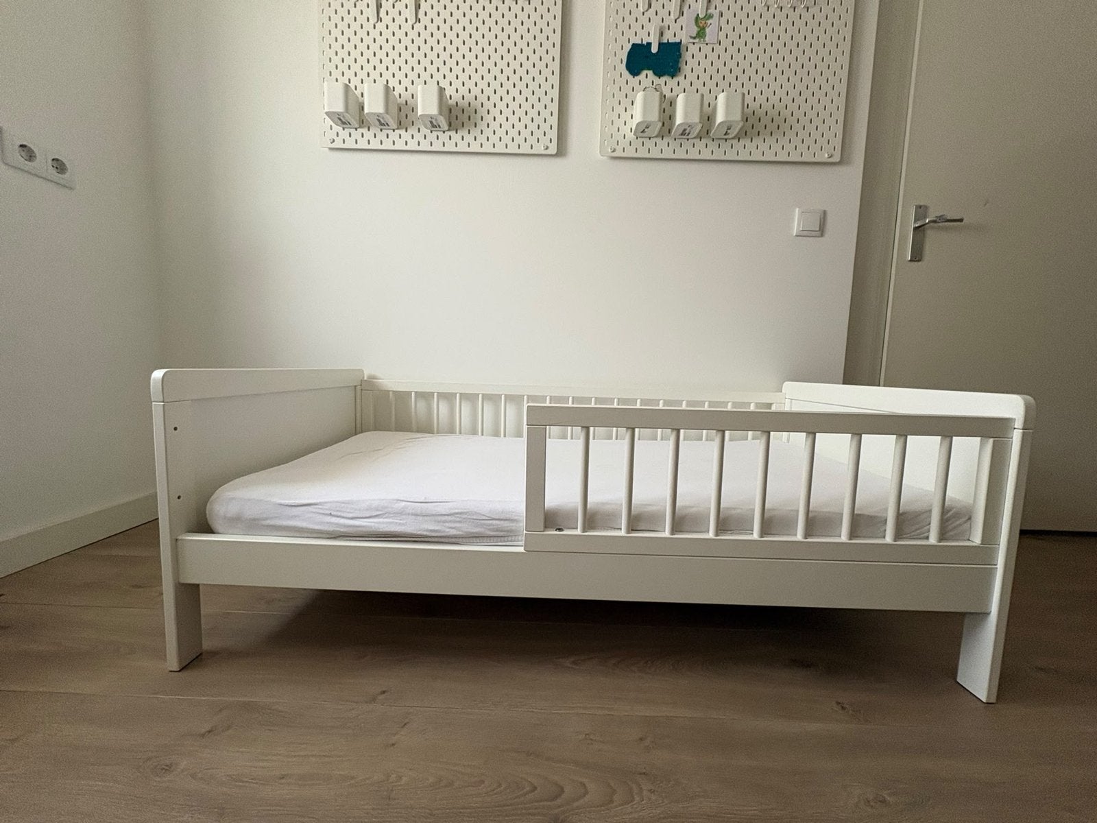 Petit Amelie Juniorbed (incl. matras en beddengoed), Gebruikt, 70 tot 85 cm, 140 tot 160 cm, Ophalen