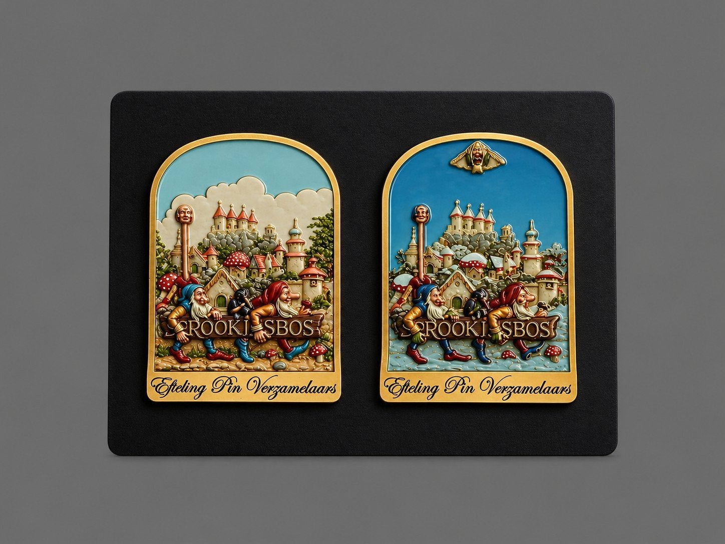 efteling verzamelaars pins
sprookjesbos zomer + winter borde, Verzamelen, Ophalen of Verzenden, Nieuw, Button of Speldje