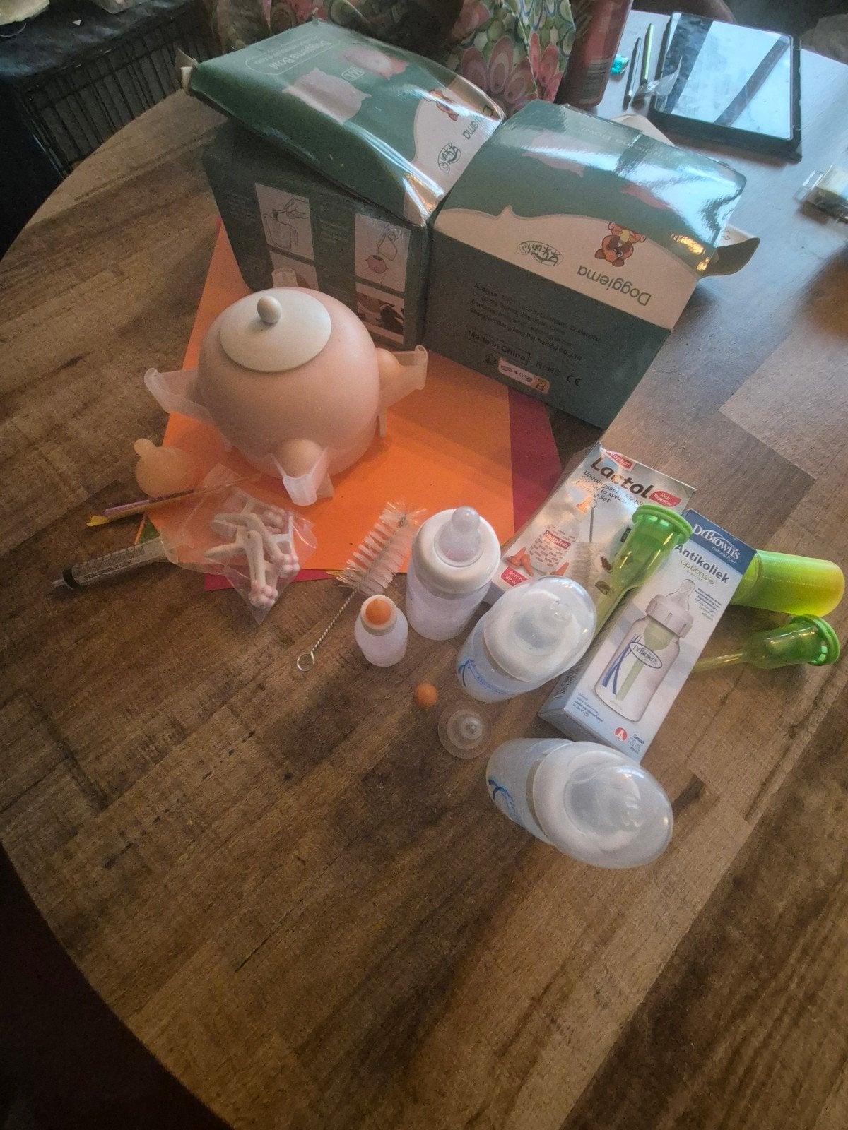 baby flesjes en drink bowl, Ophalen of Verzenden