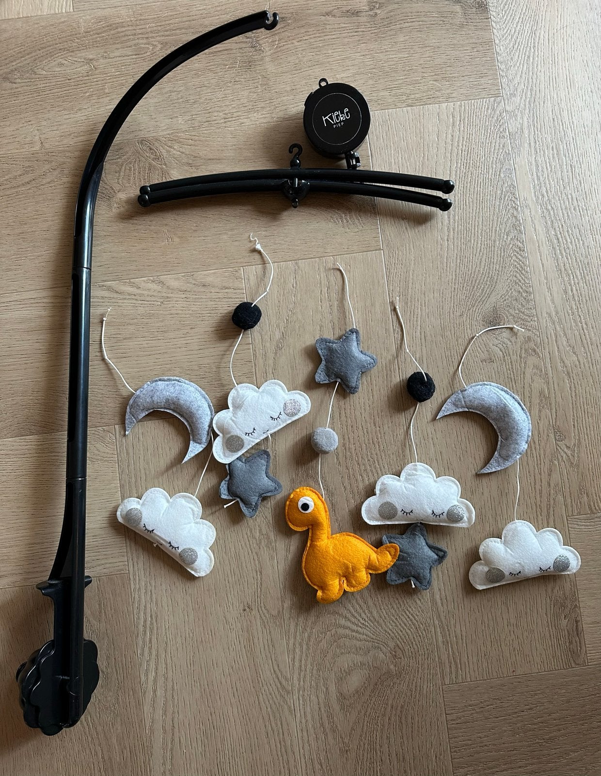 Kiekepiep Mobiel met 2 Hangers - Zo goed als nieuw, Ophalen of Verzenden, Zo goed als nieuw, Mobiel