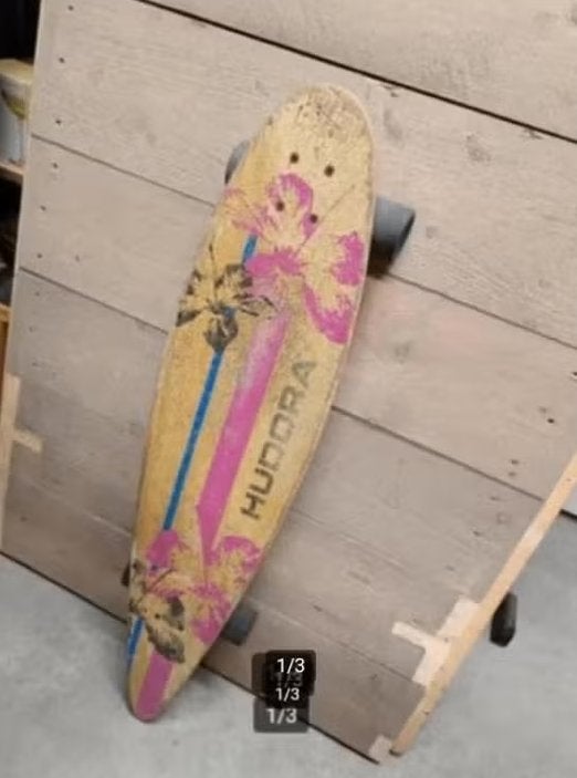 Hudura longboard 100cm lang, Sport en Fitness, Skateboarden, Gebruikt, Ophalen of Verzenden, Longboard, Skateboard