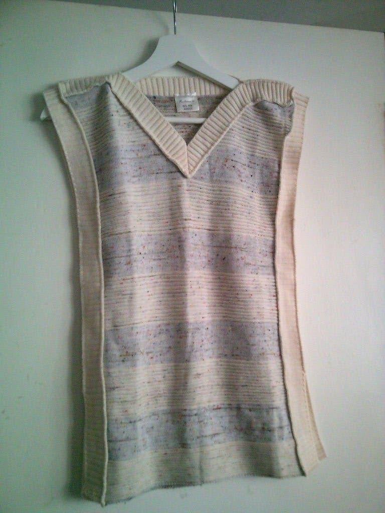 Vintage spencer, Verzenden, Zo goed als nieuw, Beige