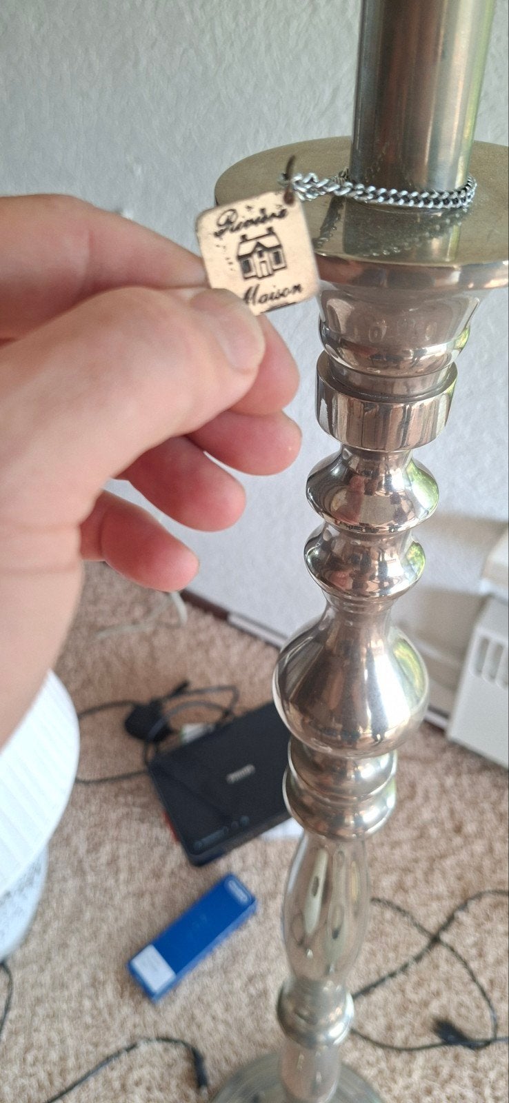 Riviera maison lamp in nette staat!, Ophalen, Zo goed als nieuw, 150 tot 200 cm