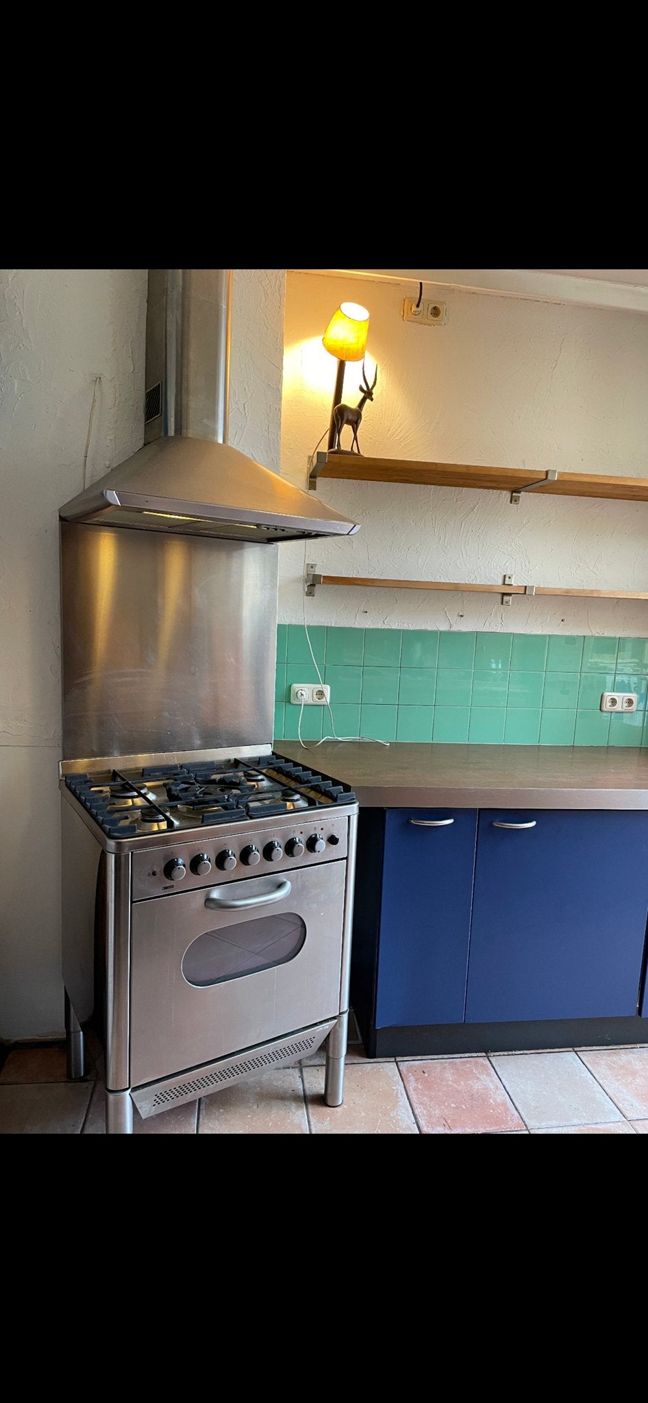 Vrijstaand Zanussi gasfornuis met oven - gratis af te halen, Witgoed en Apparatuur, Fornuizen, Ophalen, 60 cm of meer, 4 kookzones