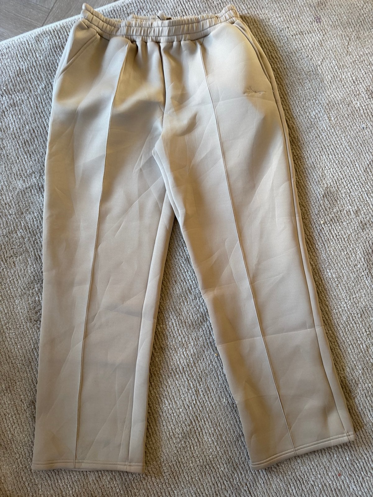 BoohooMAN Joggingbroek XL Beige, Ophalen of Verzenden, Nieuw, Maat 56/58 (XL), Beige