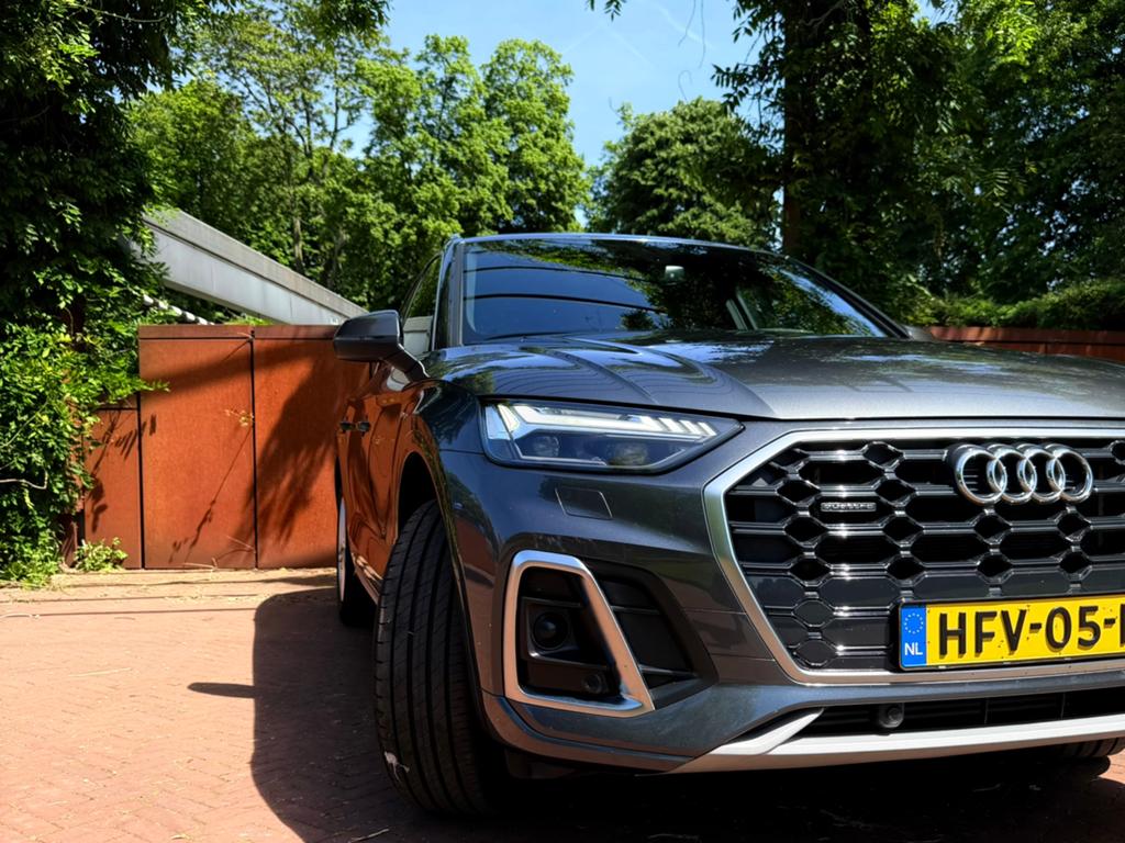 Audi Q5 50 Tfsi e 299pk Phev S Tronic Quattro 2021 Sline, Auto's, Automaat, Plug-in hybride, Vierwielaandrijving, 2050 kg