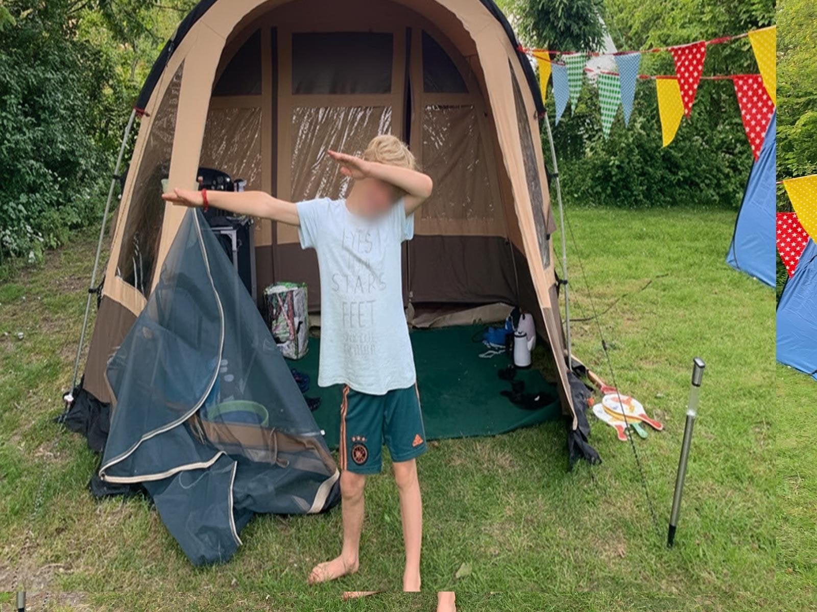Bardani Waikiki Beach RSC tunneltent - 4-persoons, Ophalen, Gebruikt, Tot en met 4