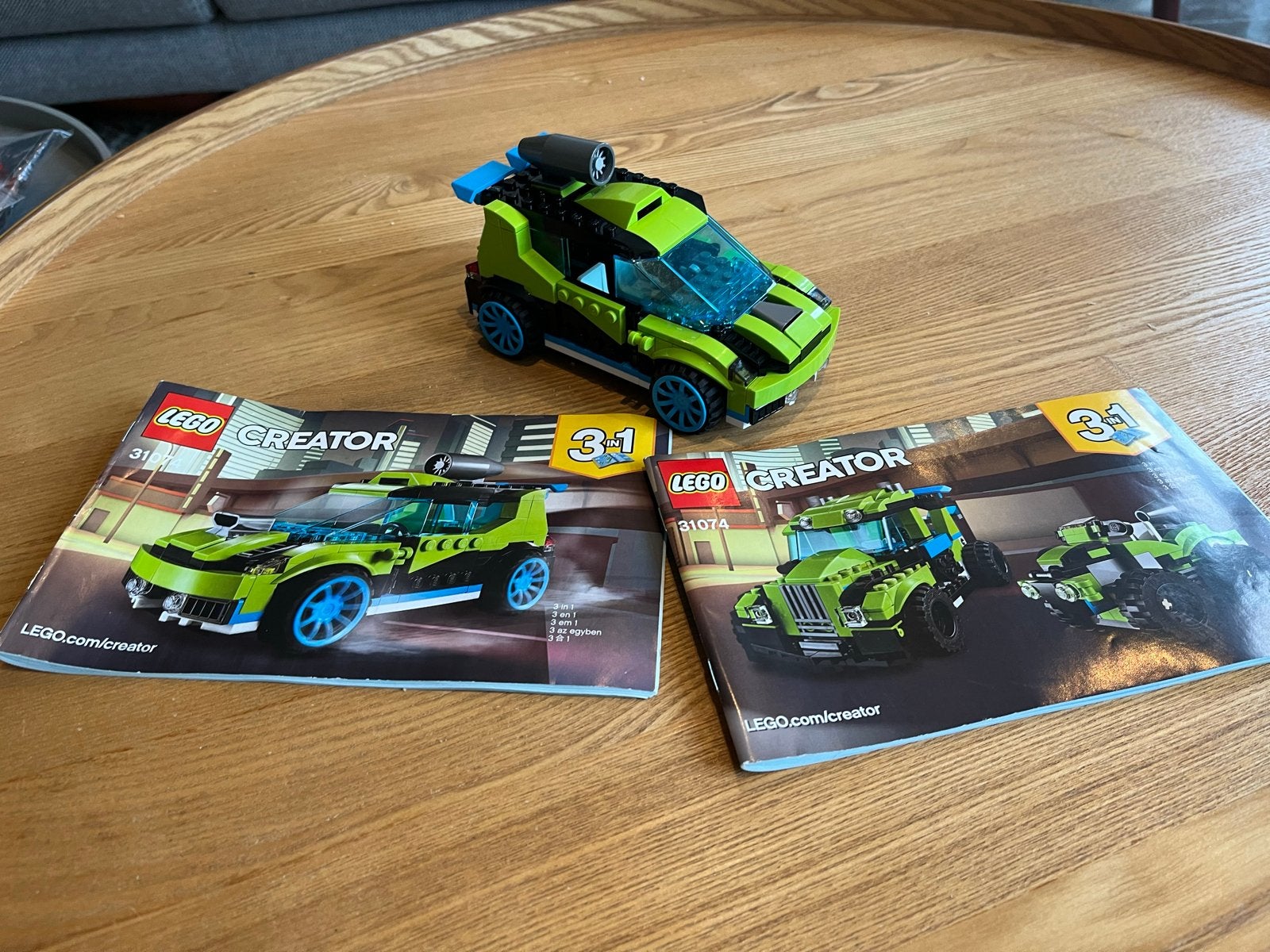 LEGO Creator 31074 Raceauto en Off-road voertuig 3-in-1, Ophalen of Verzenden, Zo goed als nieuw, Overige merken