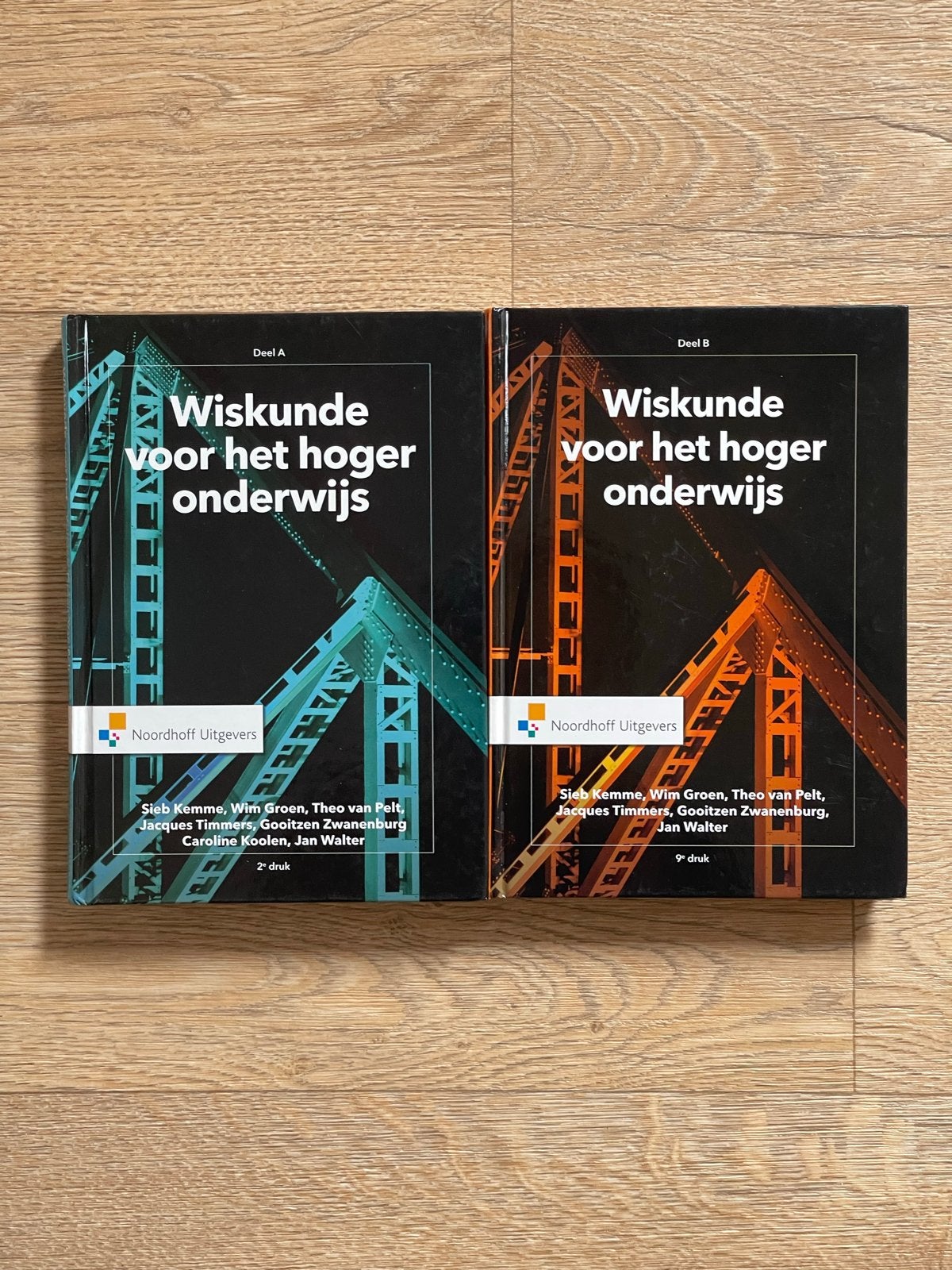 Wiskunde voor het hoger onderwijs - Deel A en B, Ophalen, Beta, Zo goed als nieuw, HBO