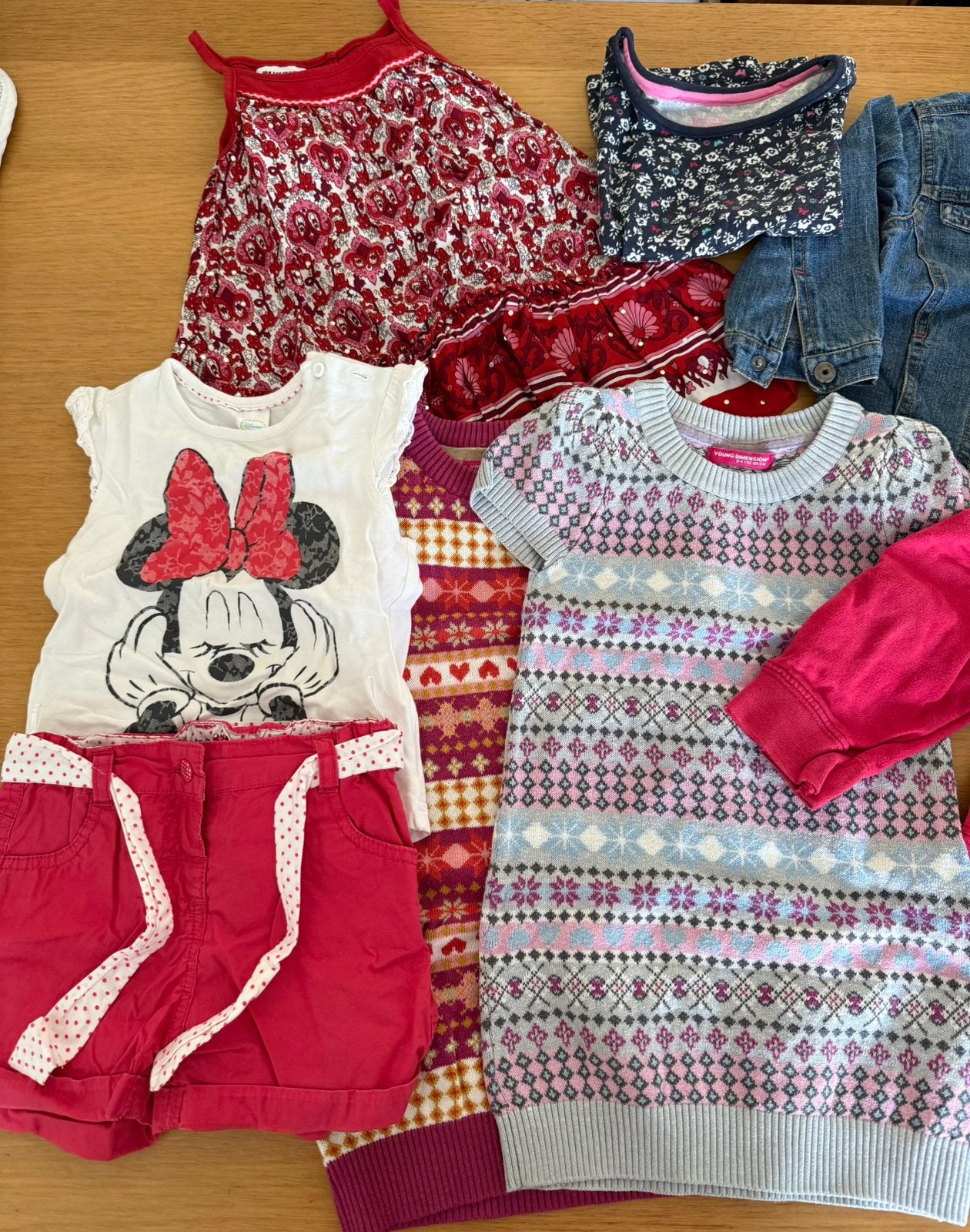 Doos vol meisjes kleding, Ophalen of Verzenden, Gebruikt, Overige maten