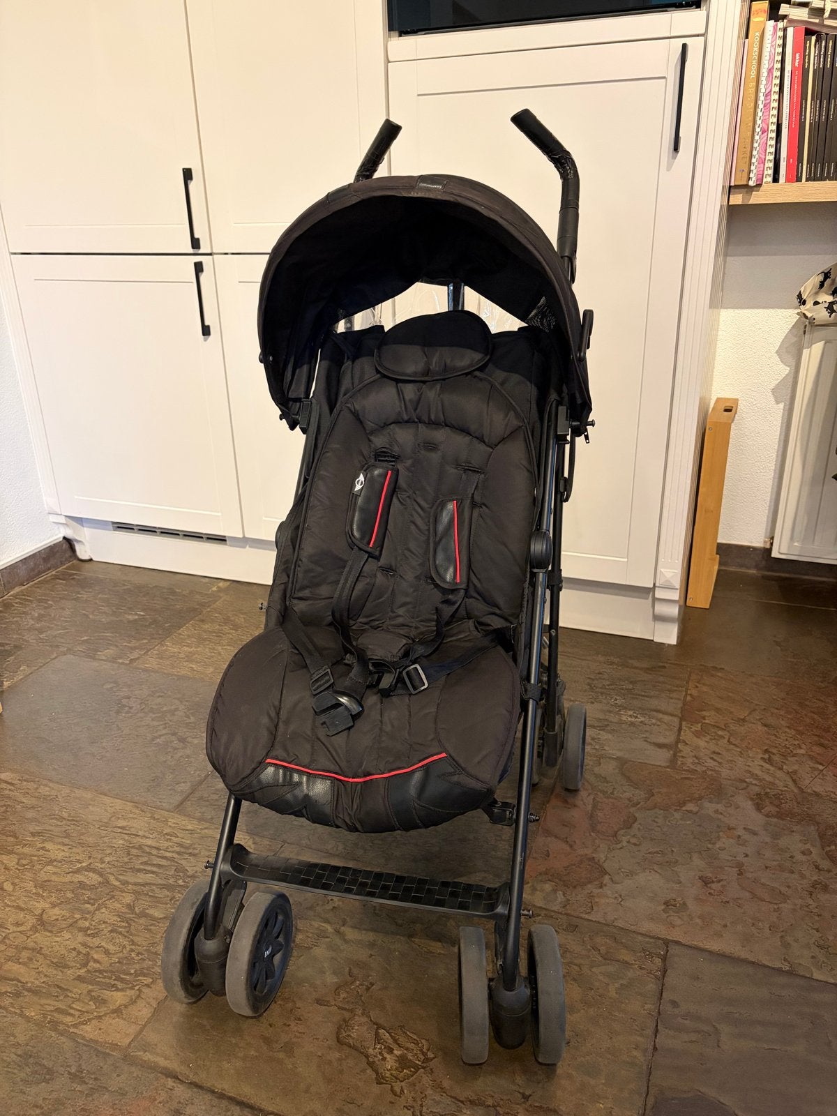 Buggy Easywalker Mini Cooper, Kinderen en Baby's, Ophalen, Gebruikt, Overige merken, Zonnekap