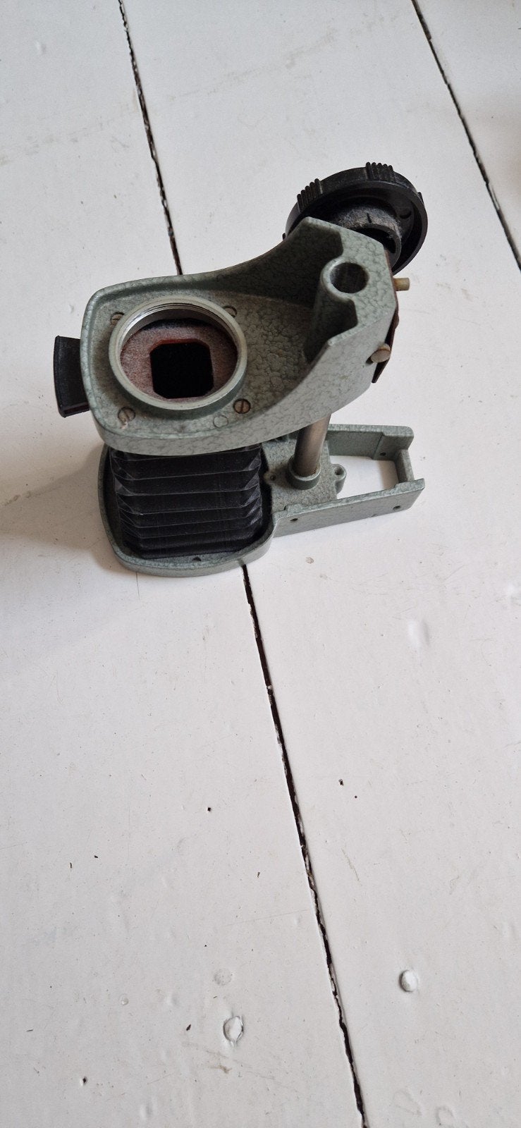 Vintage camera onderdeel: Balg voor decoratie(metaal/rubber), Overige typen, Ophalen of Verzenden, Gebruikt