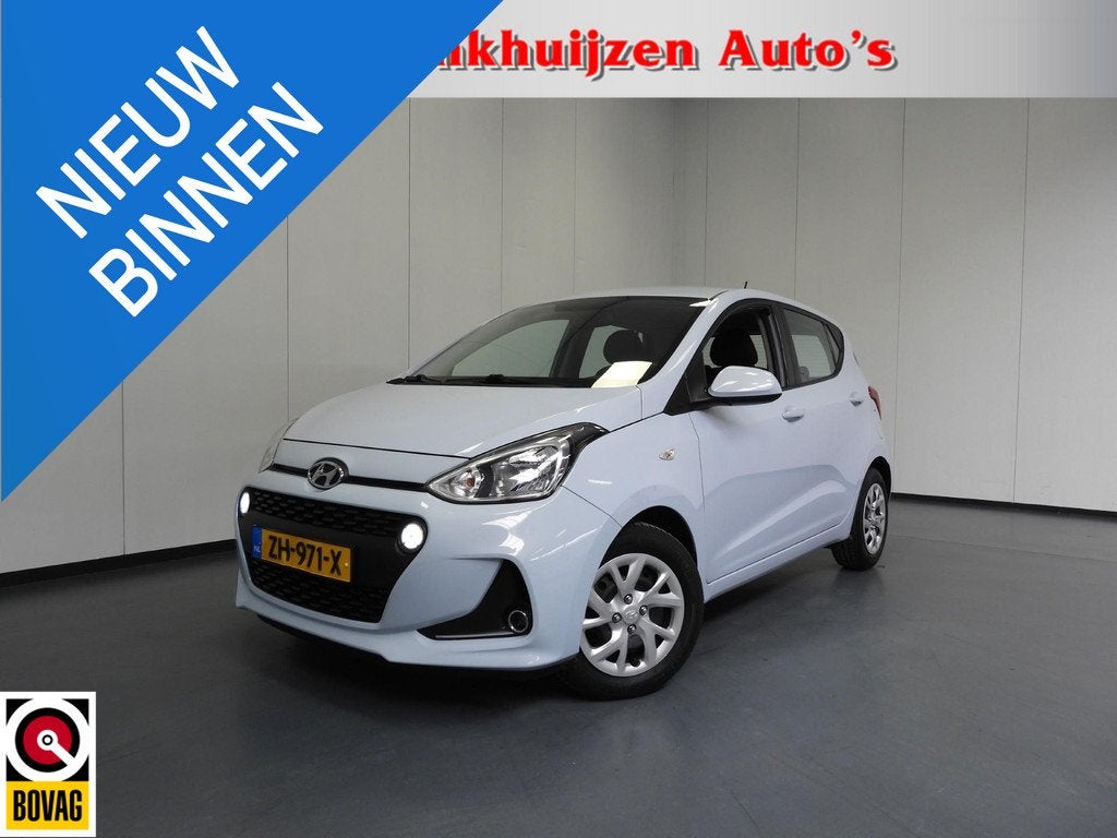 Hyundai i10 1.0i Comfort Smart Pack NAVI/AIRCO/CRUISE/PDC!, Auto's, Stof, Gebruikt, Origineel Nederlands, Handgeschakeld