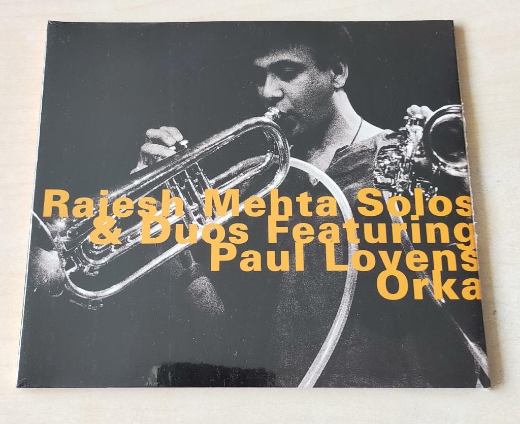Rajesh Mehta Solos & Duos featuring Paul Lovens - Orka CD, Ophalen of Verzenden, Nieuw in verpakking, Jazz