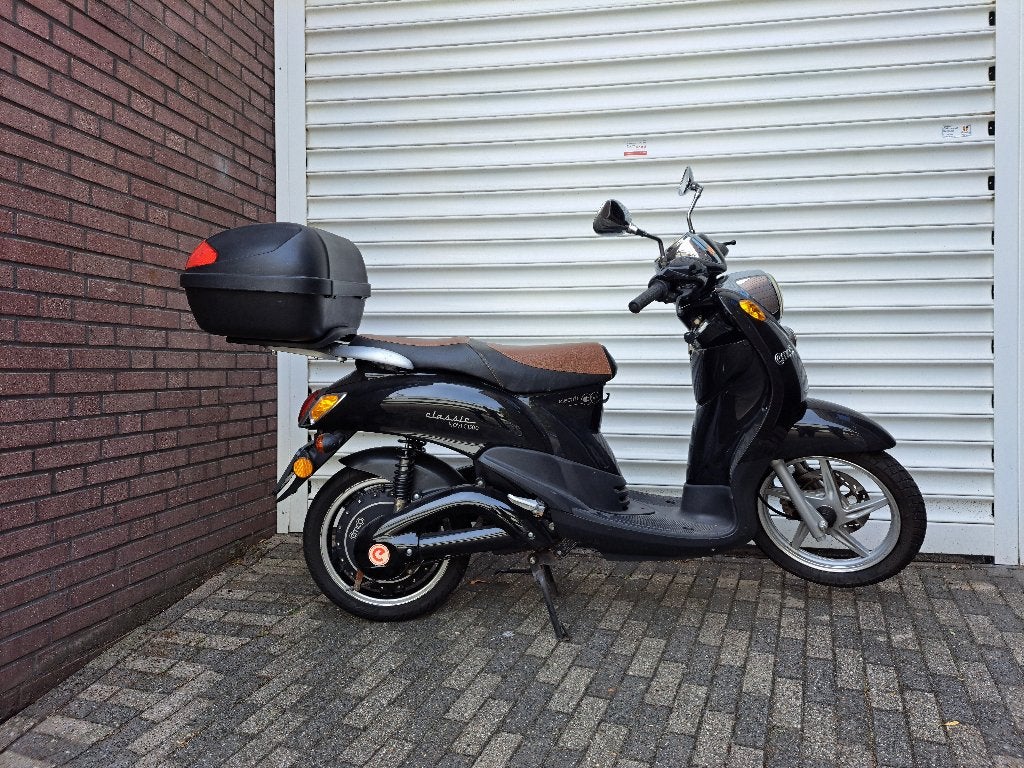 Emco Novi C1500 elektrische scooter geel kenteken 37Ah accu, Fietsen en Brommers, Elektrisch, Zo goed als nieuw, Ophalen, Overige merken