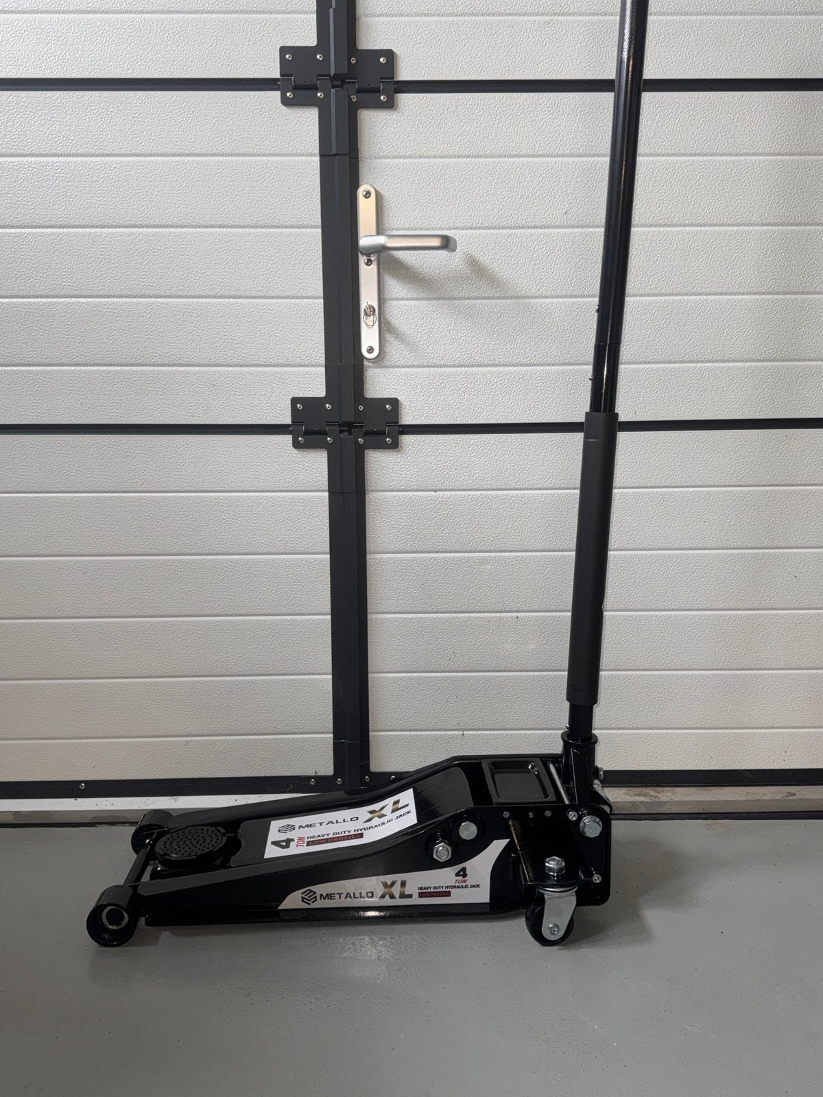Metallo 4 tons garage krik / moment + assteun actie !!, Auto diversen, Krikken, Ophalen, Nieuw, Hydraulisch, Garagekrik