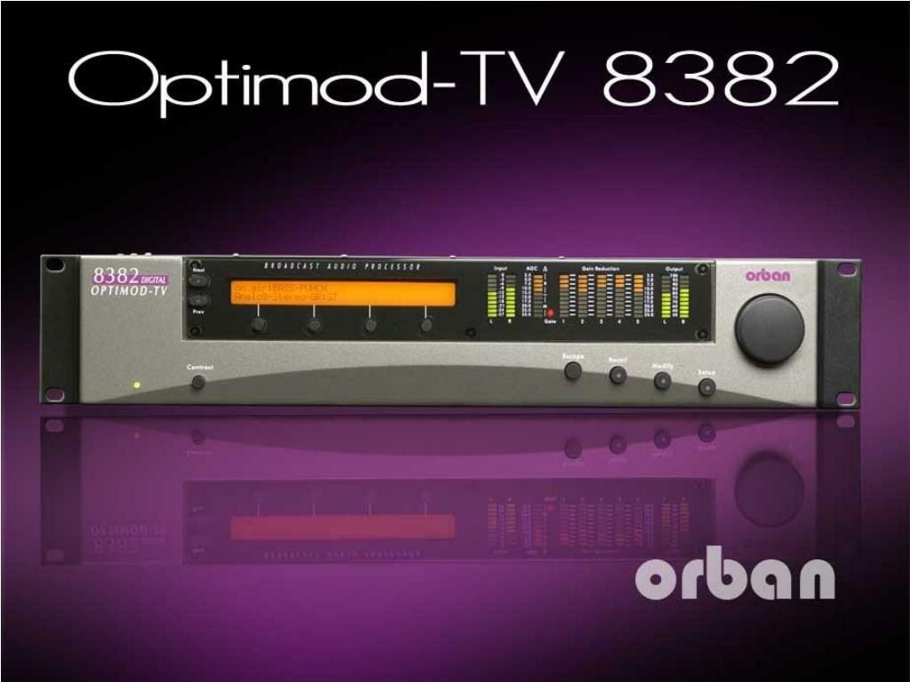 Orban optimod 8382, Audio, Tv en Foto, Professionele Audio-, Tv- en Video-apparatuur, Ophalen of Verzenden, Zo goed als nieuw