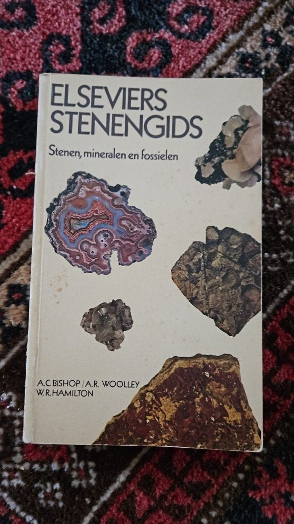stenengids stenen gids mineralen en Fossielen Elsevier, Boeken, Ophalen of Verzenden, Zo goed als nieuw, Natuur algemeen