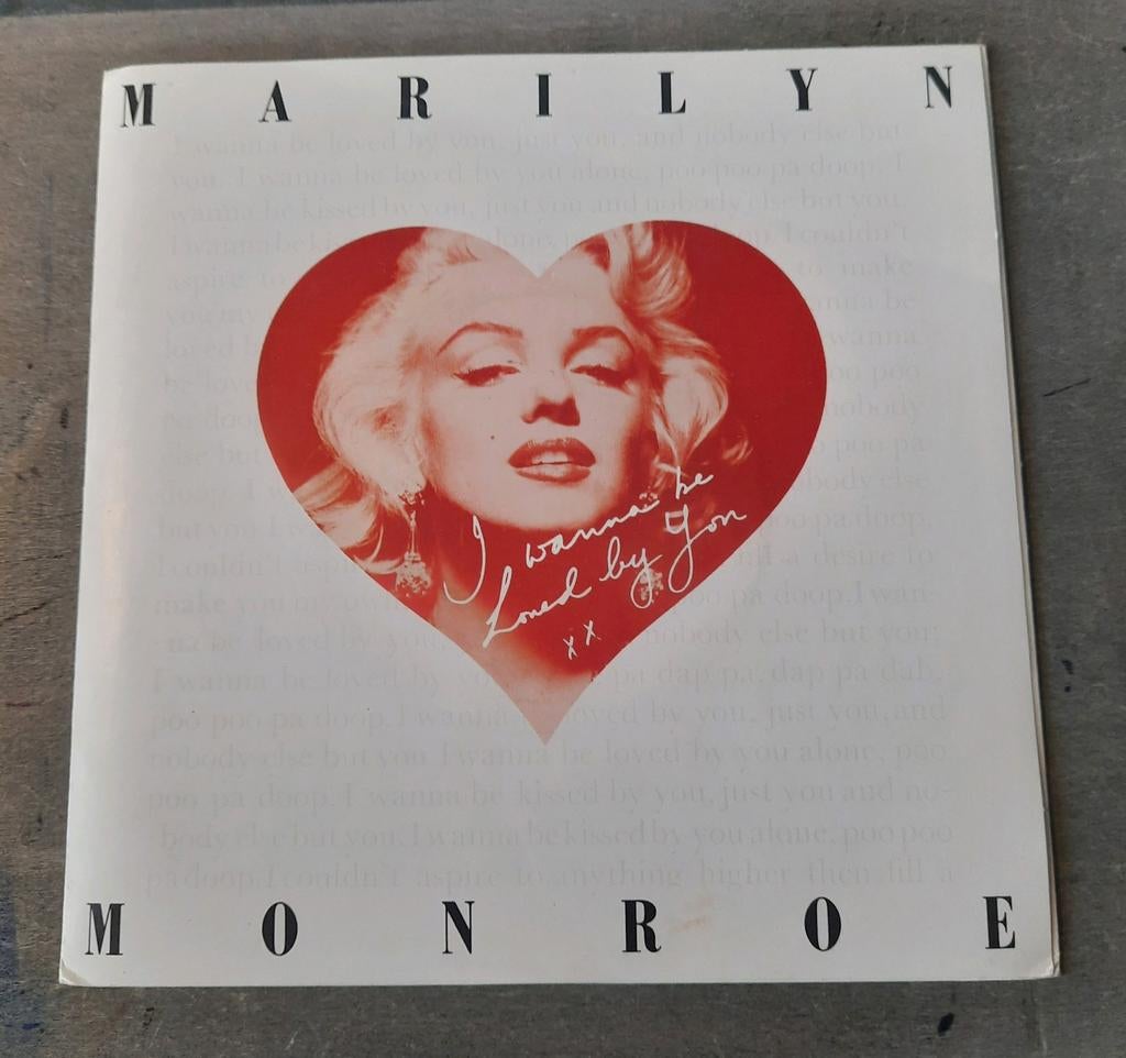 Marilyn Monroe - I Wanna Be Loved By You, Ophalen of Verzenden, Zo goed als nieuw, Pop