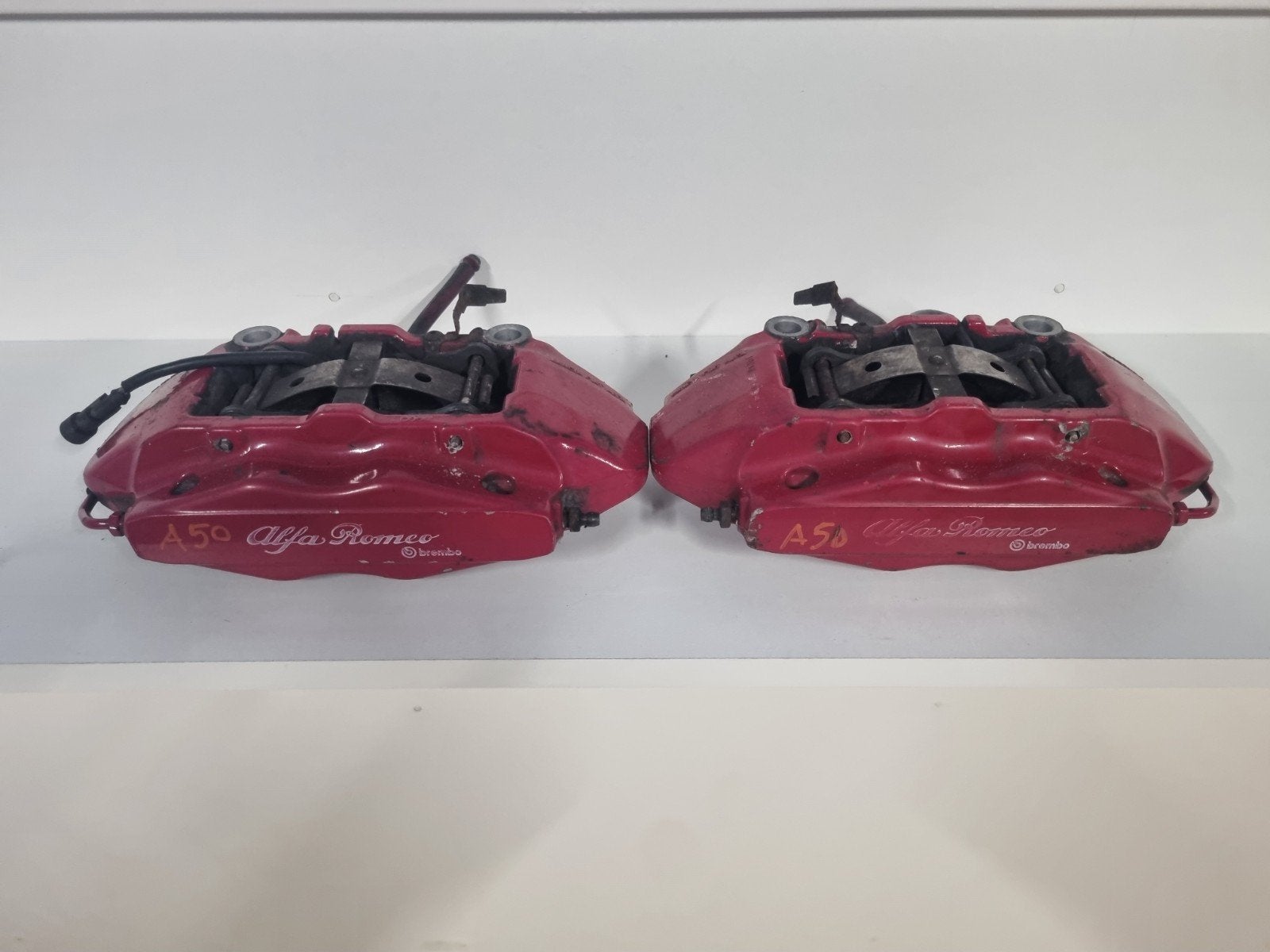 Brembo Big Brake remklauwen Alfa Romeo (rood), Ophalen of Verzenden, Gebruikt, Alfa Romeo